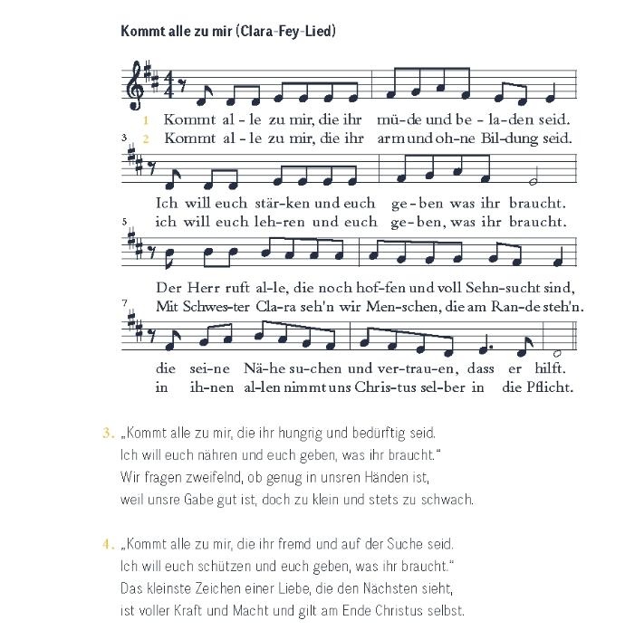 Lied zur Seligsprechung (c) Bistum Aachen